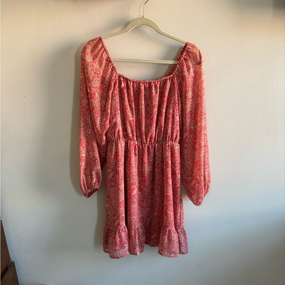 Banana Republic Floral Long Sleeve Dress